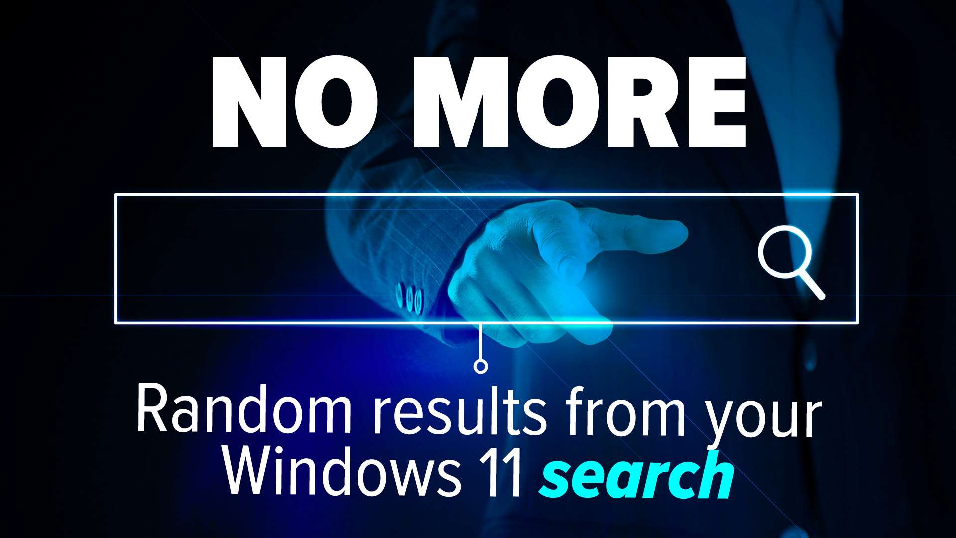 no more random results from search