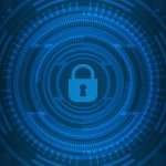 Free cyber security technology network illustration